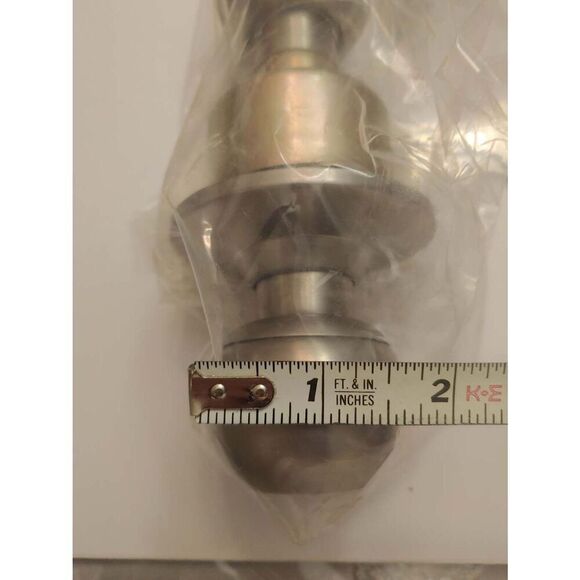 TA EC-B80 Brushed Chrome Grade 3 Knob Lock. - Picture 5 of 8
